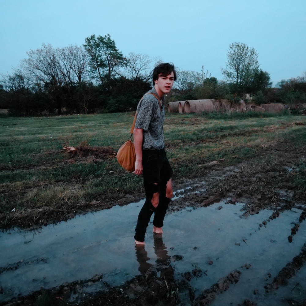 “Vintage Silk” 100% silk button up shirt